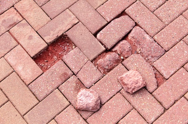 Repairing Cracked Or Damaged Pavers